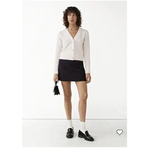 & Other Stories Cardigan With Dolphin Buttons